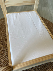 Wit matrasje voor het Ikea Duktig poppen bedje